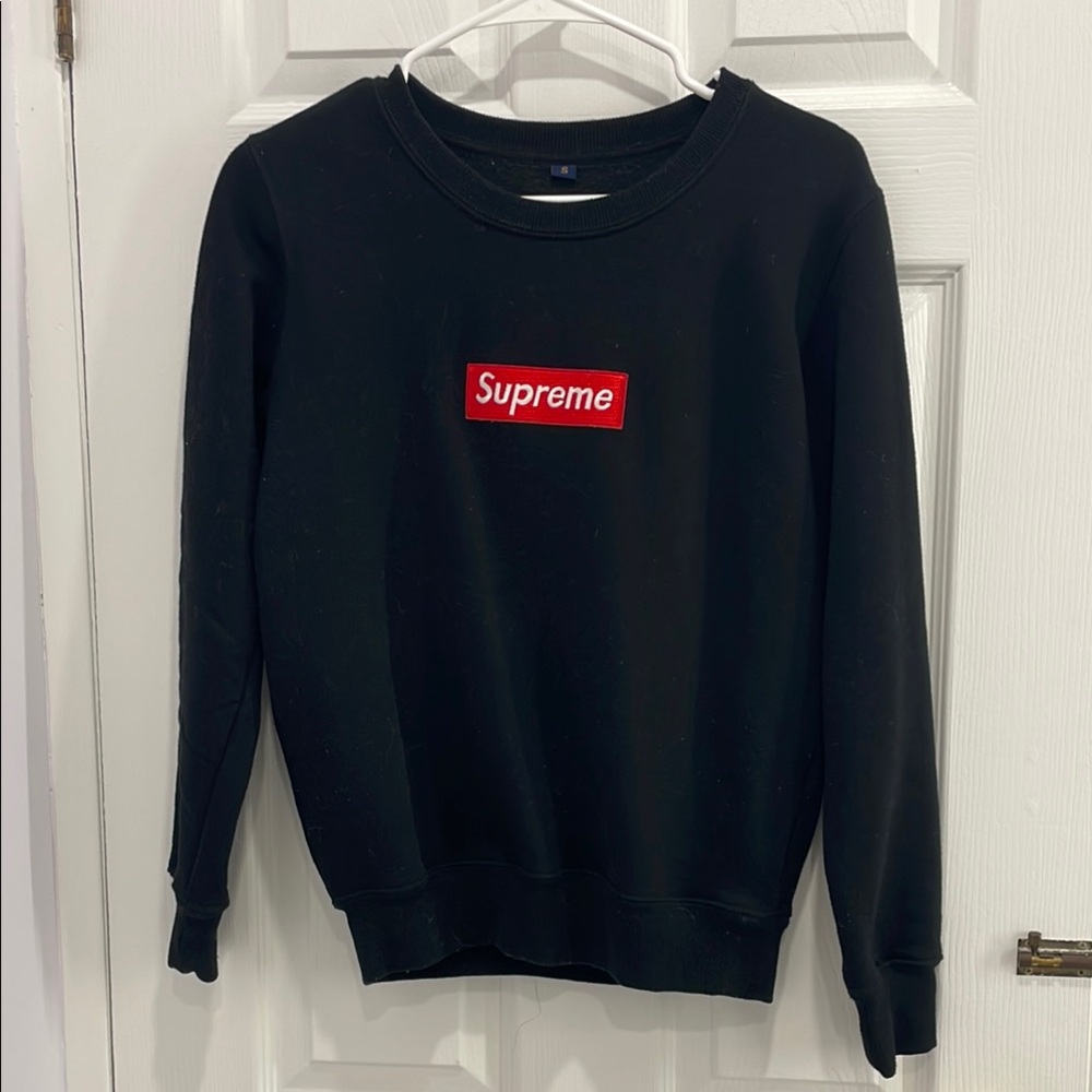 Black Crewneck Sweater